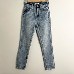 Pistola High Rise Straight Leg Denim Keaton Jeans